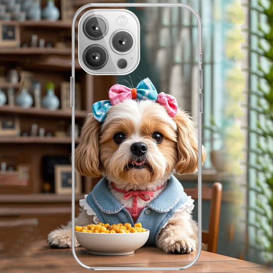 iPhone 16 Phone Case Cute Dog F